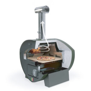 Oven voor buiten met pellets